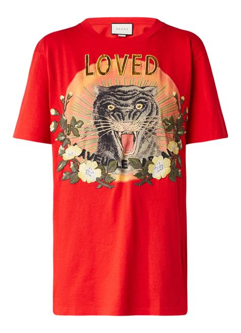 gucci loved crest t shirt